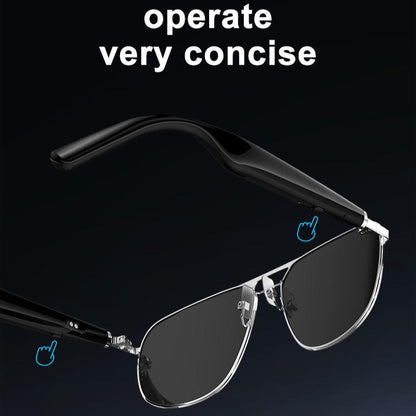 Smart Bluetooth Sunglasses - Classic Aviator Style with Music UV Protection