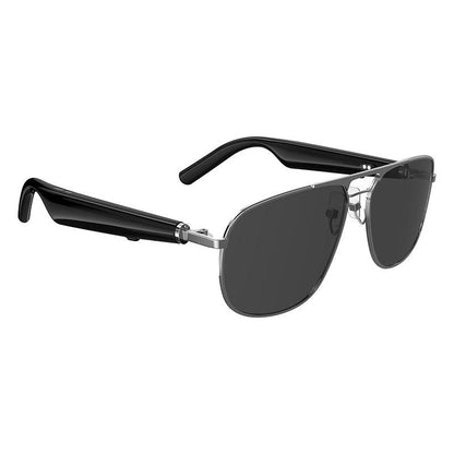 Smart Bluetooth Sunglasses - Classic Aviator Style with Music UV Protection