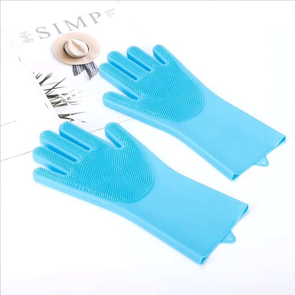 Bathroom Dog Cats Bath Brush Massage Gloves Soft Rubber Comb Pet Accessories for Cats Shower Cleaning Tools Suppliers